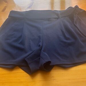 LOFT High Waist Navy Women's Shorts
